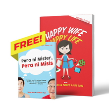 Load image into Gallery viewer, Happy Wife Happy Life with FREE Pera ni Mister Pera ni Misis
