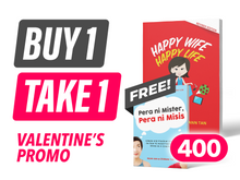 Load image into Gallery viewer, Happy Wife Happy Life with FREE Pera ni Mister Pera ni Misis