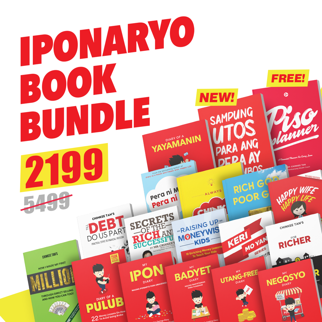 Iponaryo Book Bundle with FREE Piso Planner