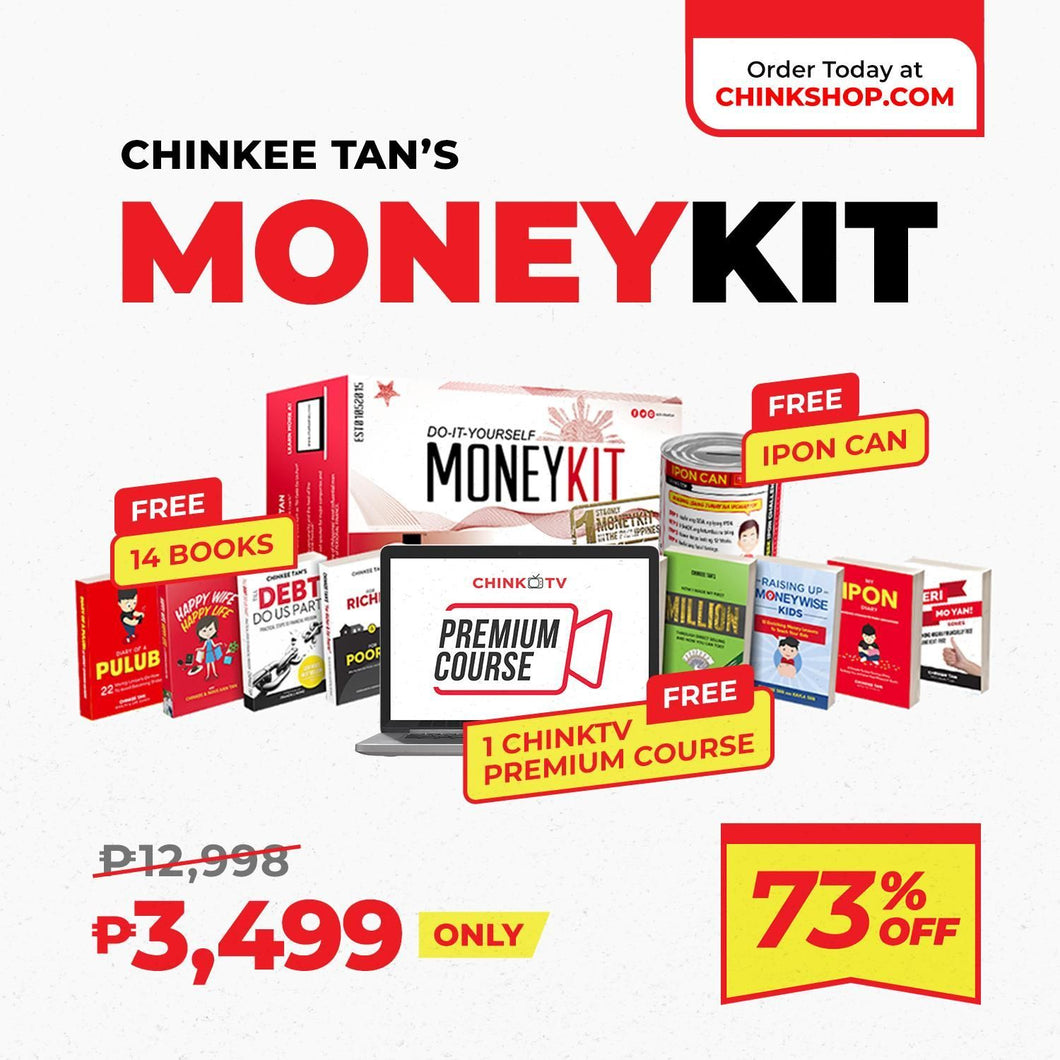 PROMO: Chink+ MoneyKit 2.0 + 14 FREE BOOKS + 1 IPON CAN + 1 PREMIUM COURSE